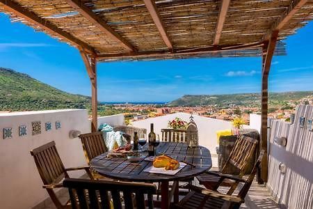 The Tower House With A Gorgeous Terrace Villa Bosa Exterior photo